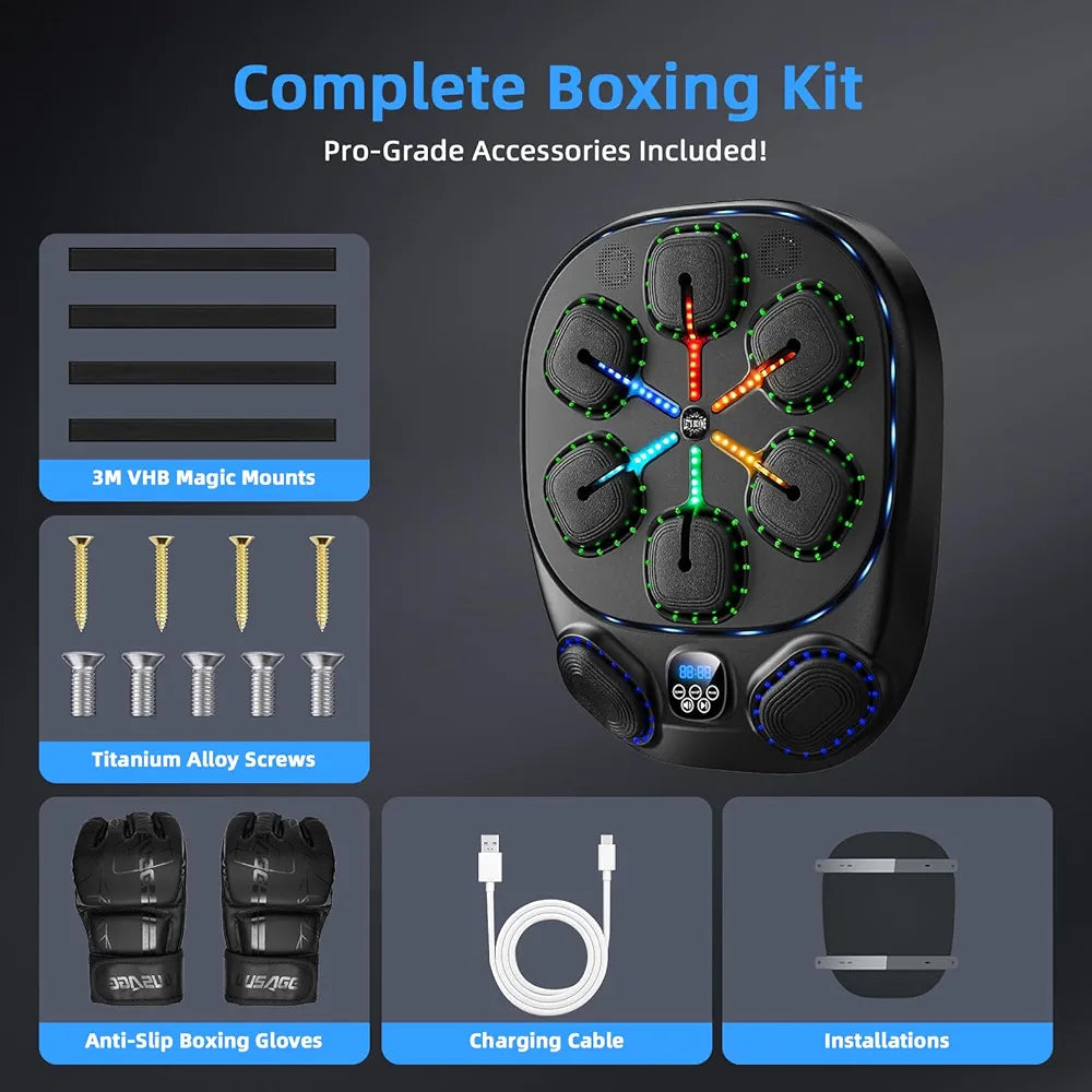 Music 🎶 boxing machine .. 🥊🥊